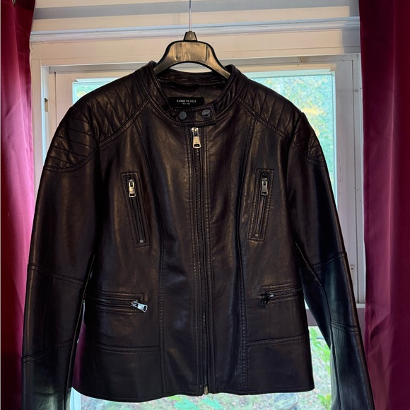 Kenneth Cole leather jacket - Picture 1 of 4